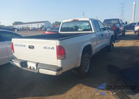 2000 Dodge Dakota Slt/Sport from USA, damaged, VIN 1B7GG22N8YS515780